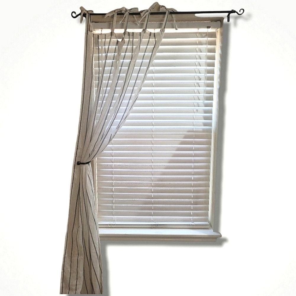 Martha Stewart Striped Curtain